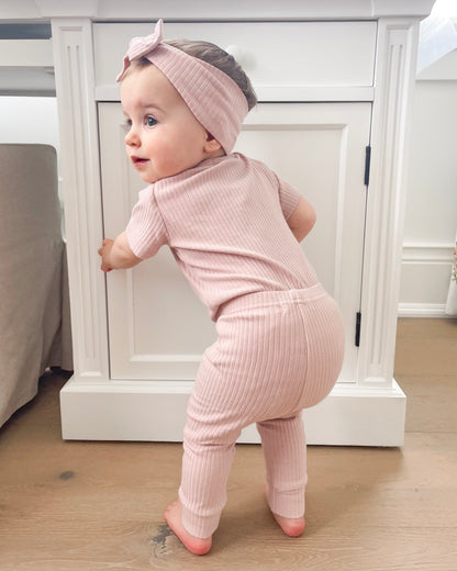 Organic Cotton Rib Leggings | Baby & Toddler Pants | Boys & Girls Clothing For Babies & Toddlers | Cosy Boutique NZ
