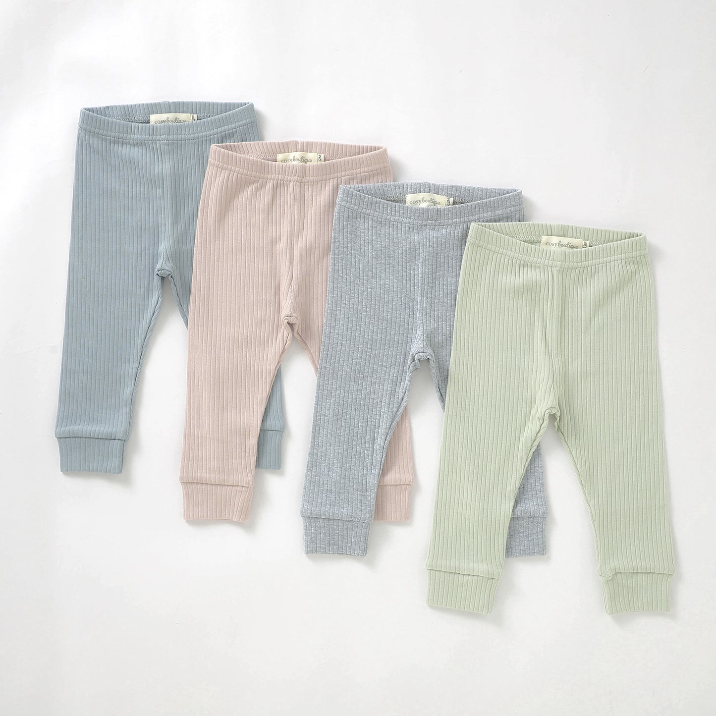 Organic Cotton Rib Leggings | Baby & Toddler Pants | Boys & Girls Clothing | Babies, Toddlers & Kids | Cosy Boutique NZ