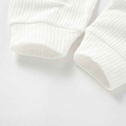 Organic Cotton Rib Long Sleeve PJ Set | Baby & Toddler Pyjamas | Boys & Girls Clothing For Babies & Toddlers | Cosy Boutique NZ