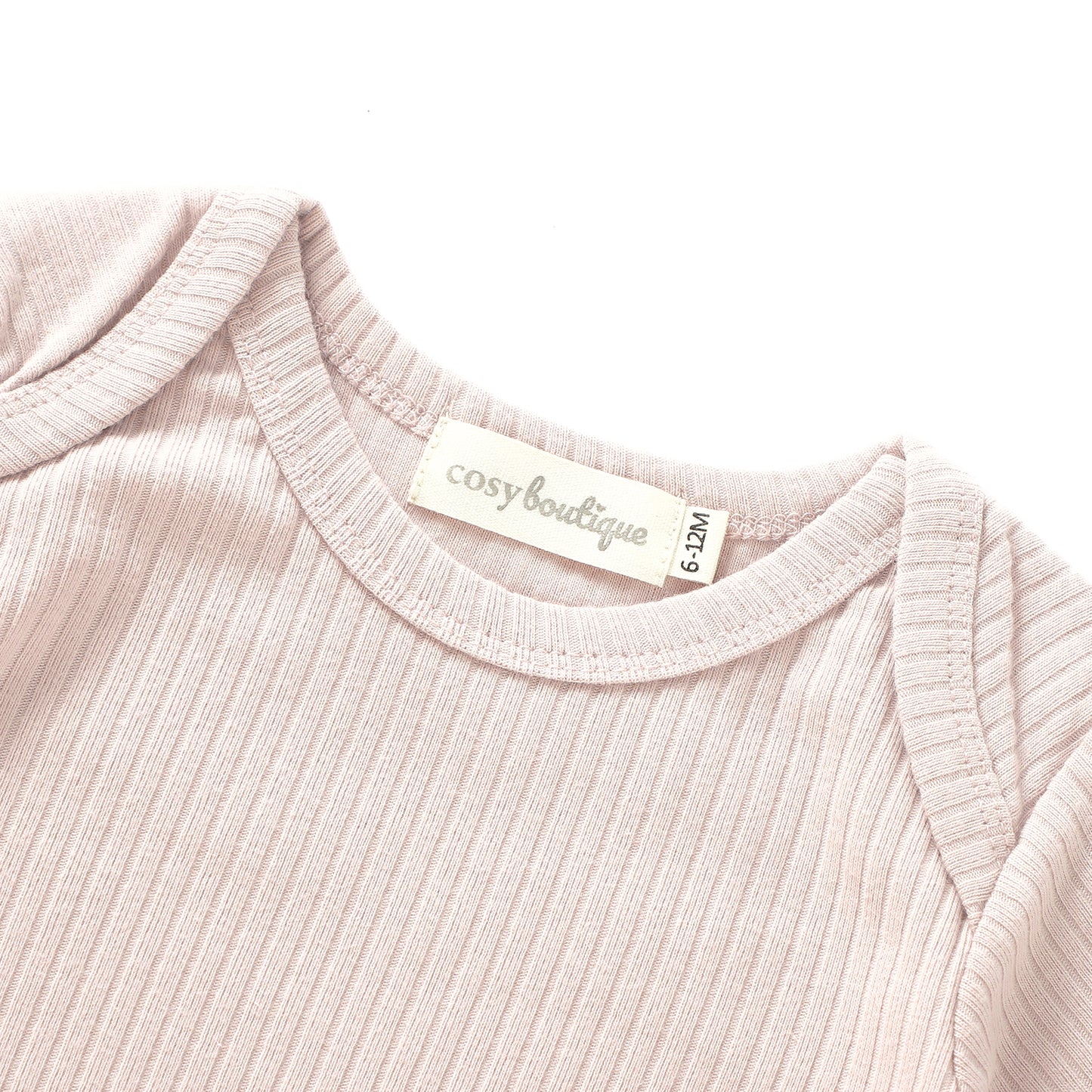 Organic Cotton Rib Short Sleeve Bodysuit | Baby Bodysuits | Boys & Girls Clothing | Babies, Toddlers & Kids | Cosy Boutique NZ