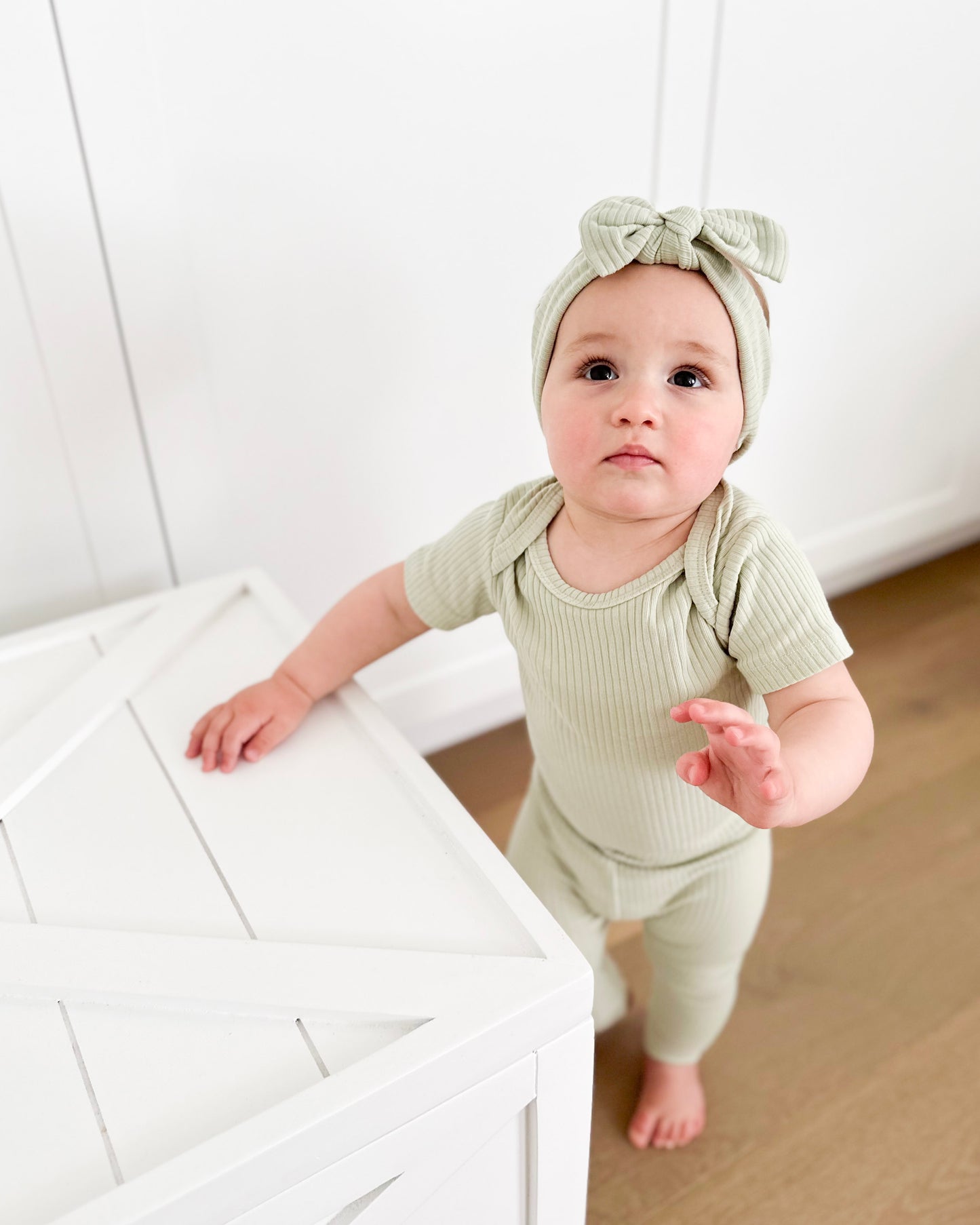 Organic Cotton Rib Short Sleeve Bodysuit | Baby Bodysuits | Boys & Girls Clothing | Babies, Toddlers & Kids | Cosy Boutique NZ
