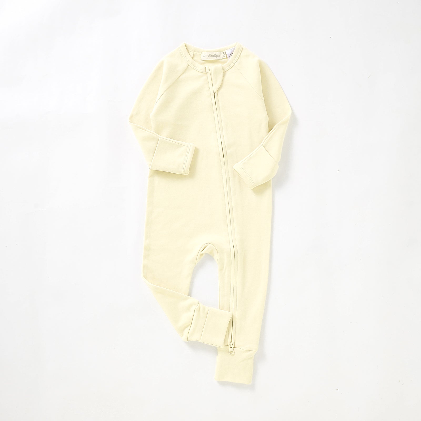Organic Cotton Zip Front Onesie Newborn (0000) / Pineapple | Baby Onesies | Boys & Girls Clothing For Babies & Toddlers | Cosy Boutique NZ