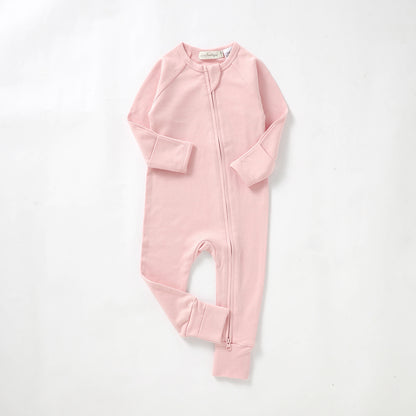 Organic Cotton Zip Front Onesie Newborn (0000) / Watermelon | Baby Onesies | Boys & Girls Clothing For Babies & Toddlers | Cosy Boutique NZ