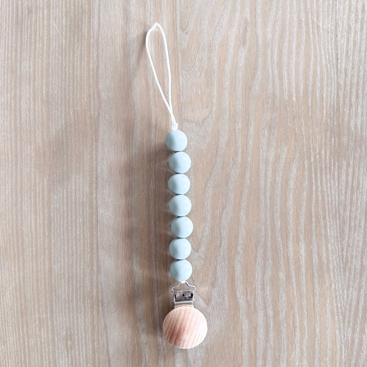 Silicone Beaded Pacifier Chain With Clip - Cosy Boutique