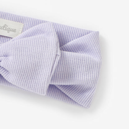 Organic Cotton Fine Rib Bow Headband | Baby Headwear | Boys & Girls Clothing | Babies, Toddlers & Kids | Cosy Boutique NZ