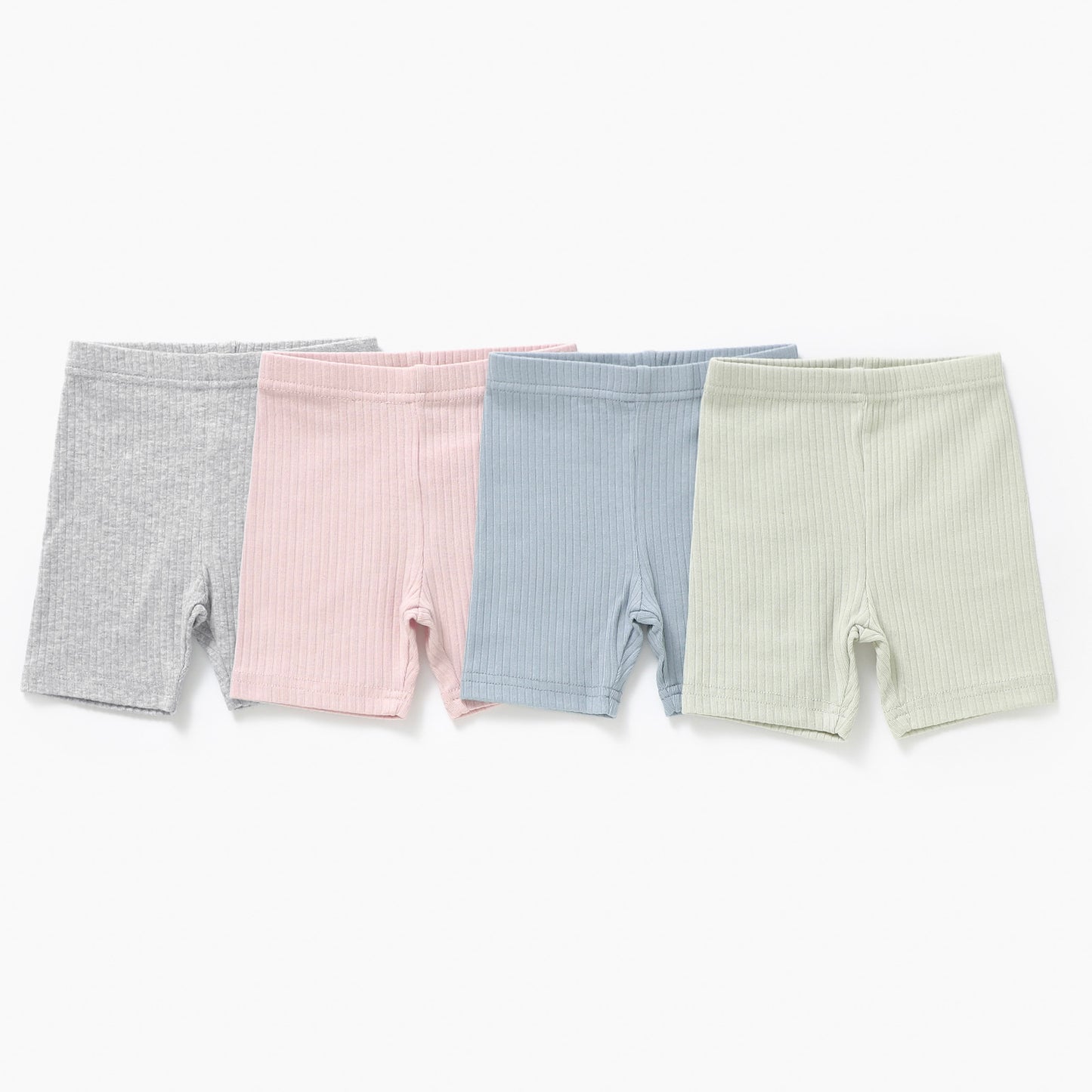 Organic Cotton Rib Bike Shorts