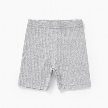 Organic Cotton Rib Bike Shorts