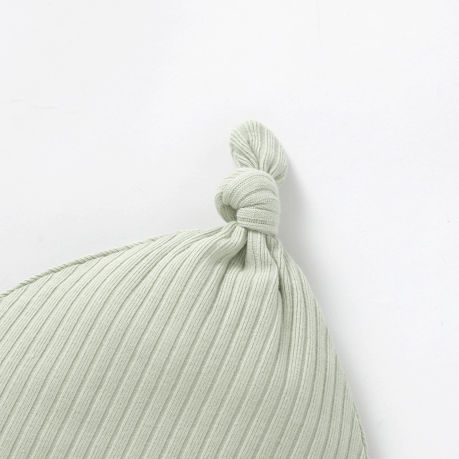 Organic Cotton Rib Tie Knot Beanie | Baby Headwear | Boys & Girls Clothing | Babies, Toddlers & Kids | Cosy Boutique NZ