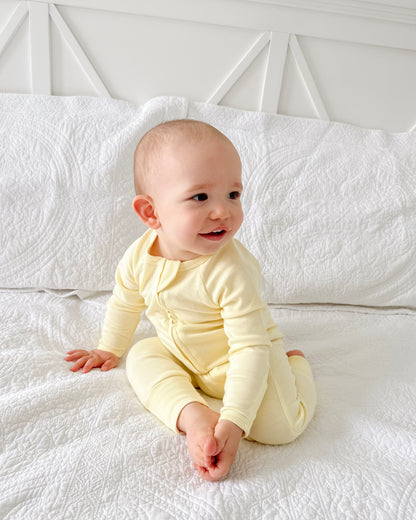 Organic Cotton Zip Growsuit Onesie | Baby Onesies | Boys & Girls Clothing | Babies, Toddlers & Kids | Cosy Boutique NZ