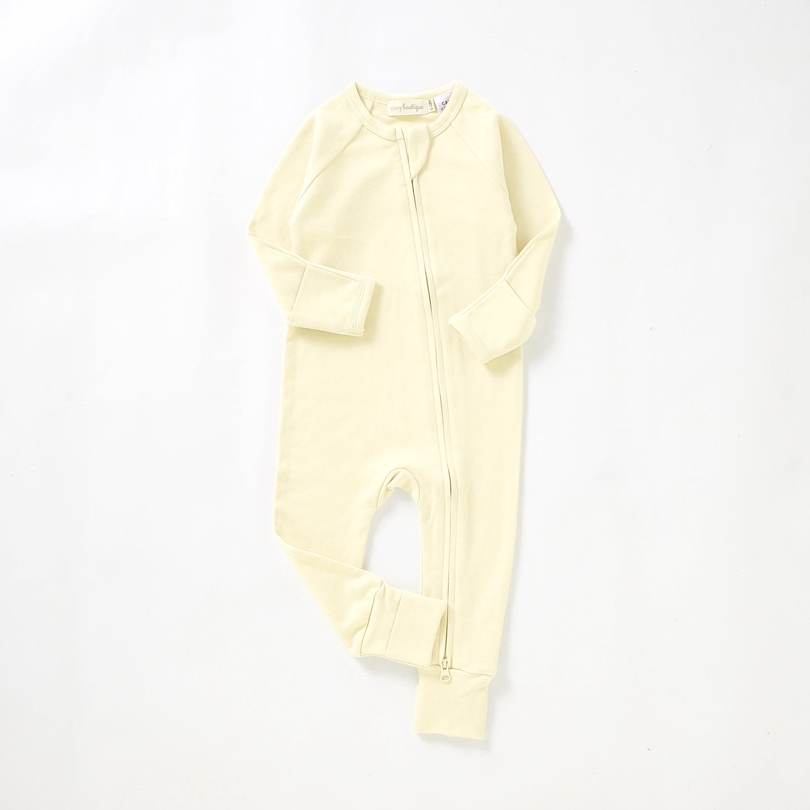 Organic Cotton Zip Growsuit Onesie Newborn (0000) / Pineapple | Baby Onesies | Boys & Girls Clothing | Babies, Toddlers & Kids | Cosy Boutique NZ