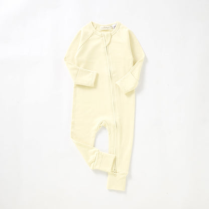 Organic Cotton Zip Growsuit Onesie Newborn (0000) / Pineapple | Baby Onesies | Boys & Girls Clothing | Babies, Toddlers & Kids | Cosy Boutique NZ