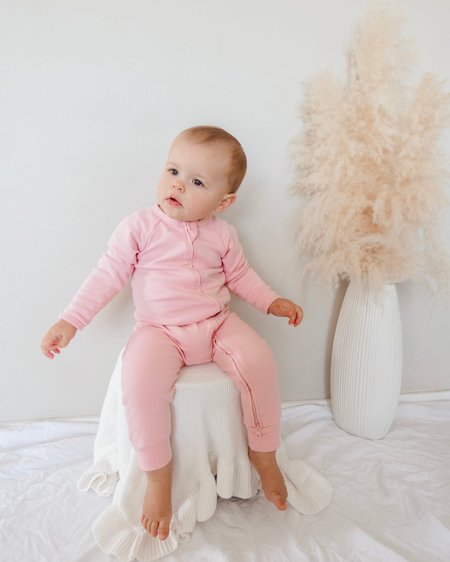 Organic Cotton Zip Growsuit Onesie | Baby Onesies | Boys & Girls Clothing | Babies, Toddlers & Kids | Cosy Boutique NZ