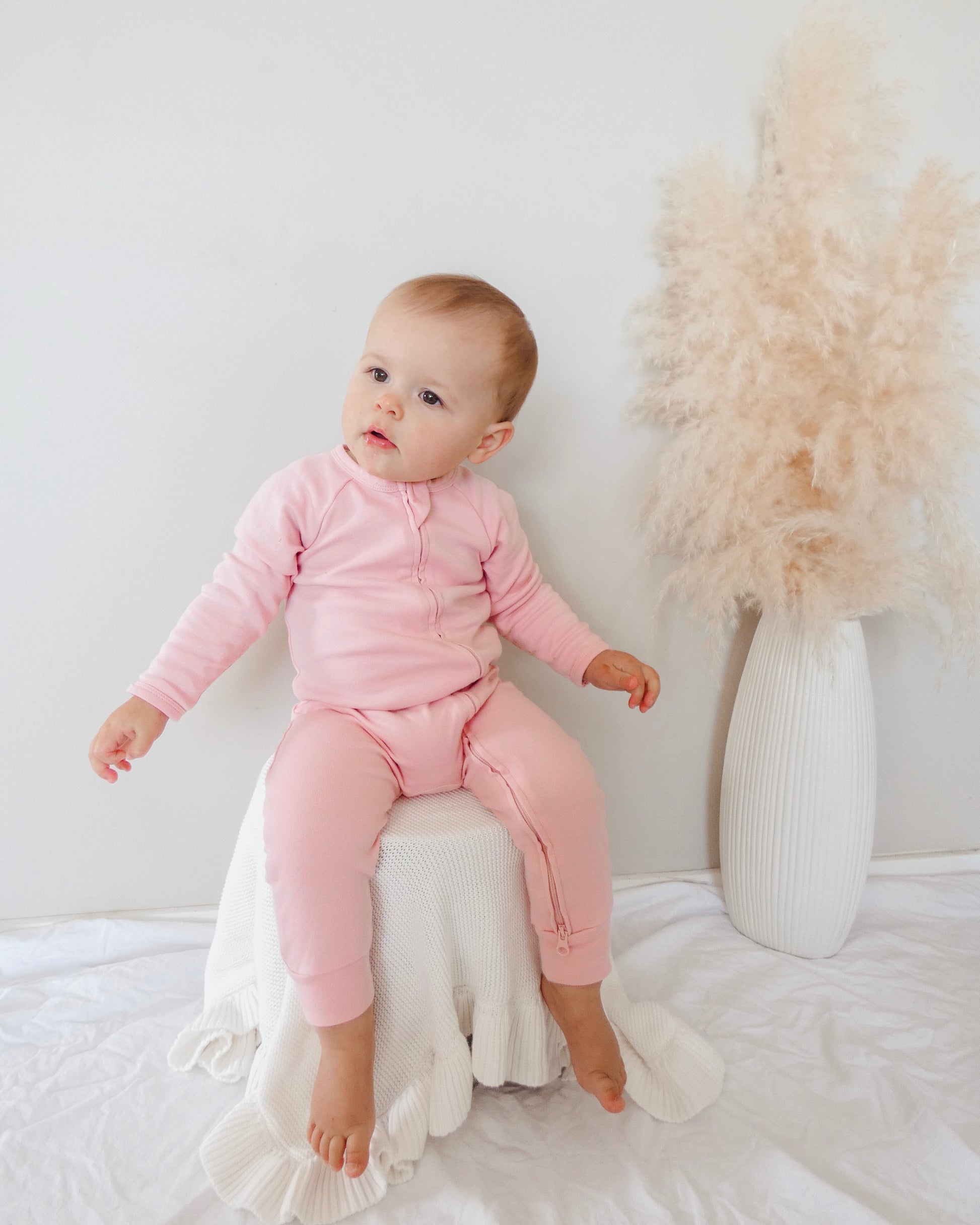 Organic Cotton Zip Growsuit Onesie | Baby Onesies | Boys & Girls Clothing | Babies, Toddlers & Kids | Cosy Boutique NZ